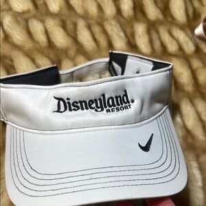 Disneyland Resort White Visor Nike
